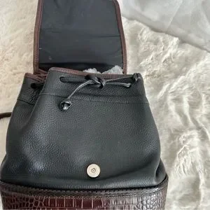 Brighton | Bags | Brighton Blackbrown Medium Sized Leather  display picture 2